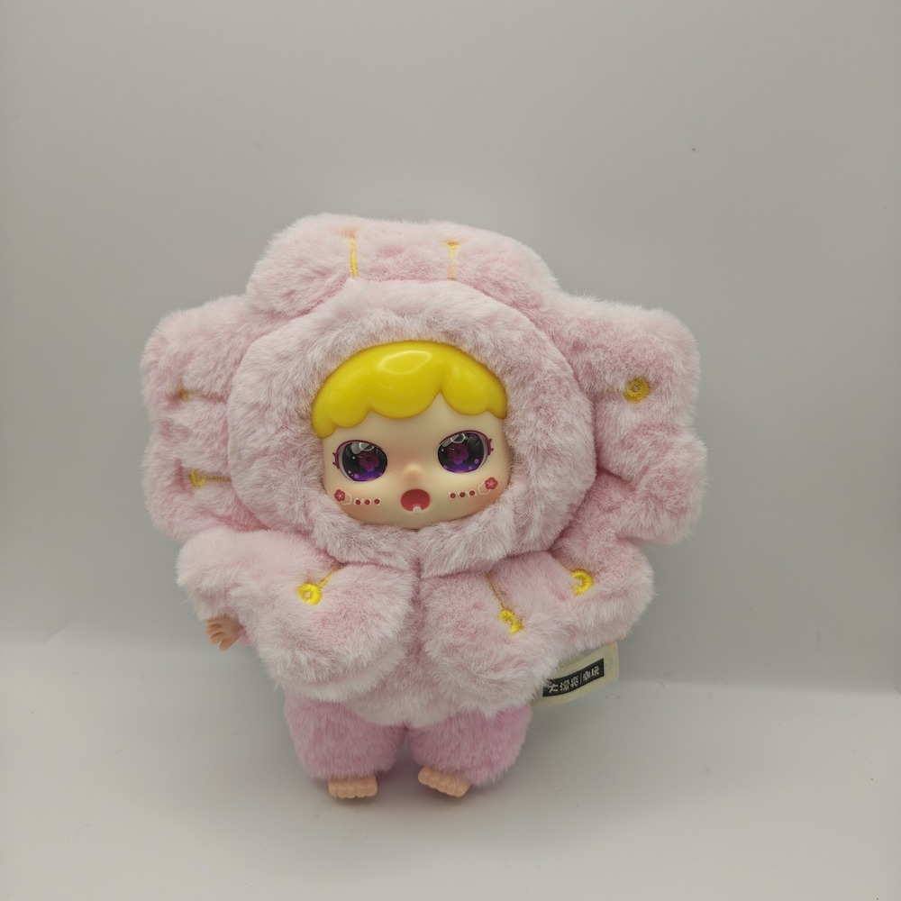 Baby Three Joymiya Promise of Spring Plush Peach Blossom bag charm No Box D21